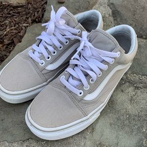 Vans Old Skool gray size 6.5 shoes